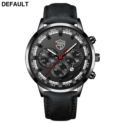Fashion Mens Watches Luxury Men Sports Gold Stainless Steel Quartz Wrist Watch Man Business Casual Leather часы мужские