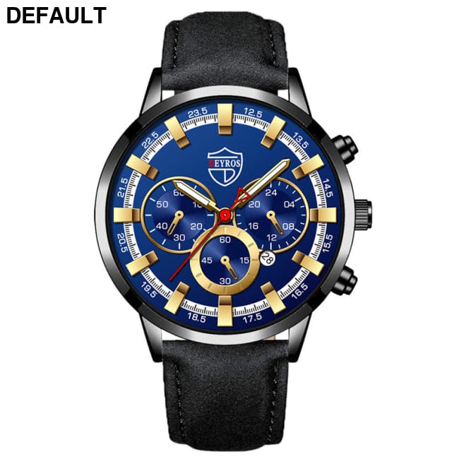 Fashion Mens Watches Luxury Men Sports Gold Stainless Steel Quartz Wrist Watch Man Business Casual Leather часы мужские