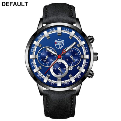 Fashion Mens Watches Luxury Men Sports Gold Stainless Steel Quartz Wrist Watch Man Business Casual Leather часы мужские