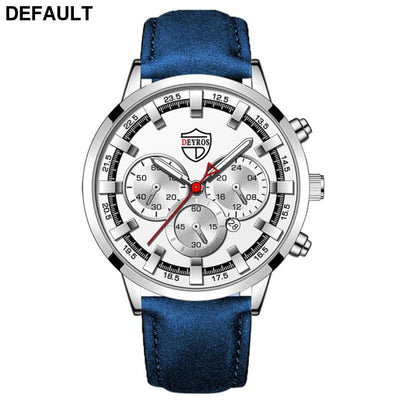 Fashion Mens Watches Luxury Men Sports Gold Stainless Steel Quartz Wrist Watch Man Business Casual Leather часы мужские