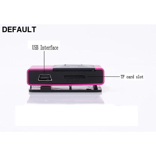 fashion Mini USB Clip Digital Mp3 Music Player Support 8GB MP3/MP4/MP5 Players Electronics