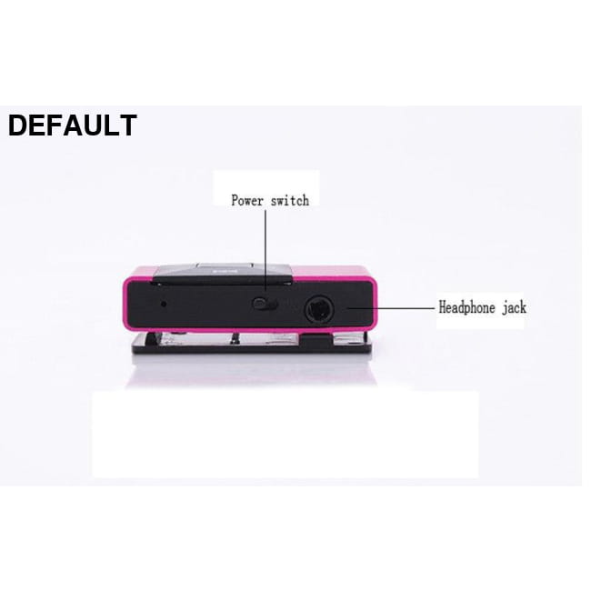 fashion Mini USB Clip Digital Mp3 Music Player Support 8GB MP3/MP4/MP5 Players Electronics