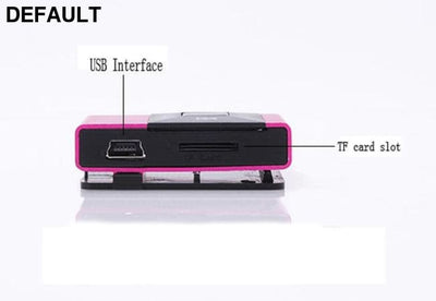 fashion Mini USB Clip Digital Mp3 Music Player Support 8GB SD TF Card Slick stylish design Sport Compact mp3 player Hot