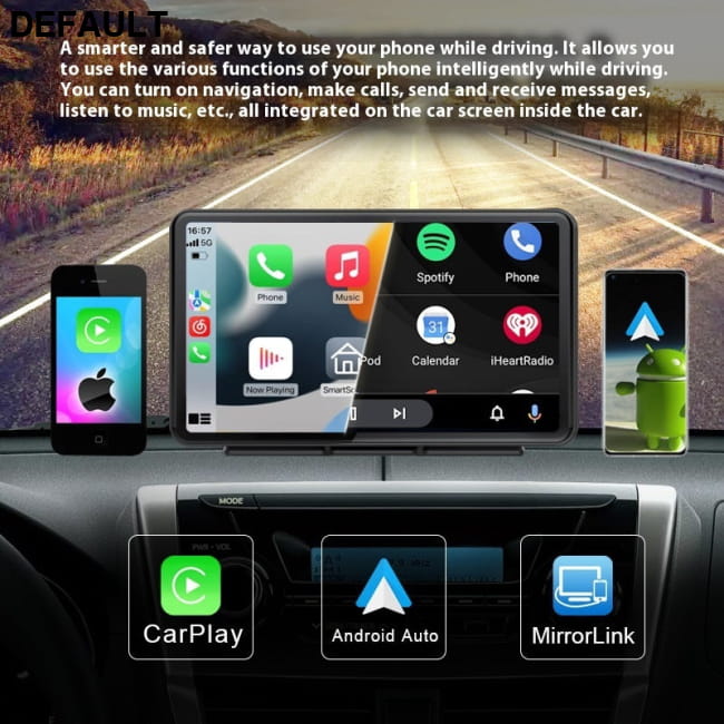 Fashion Personality Portable Car Navigator Player A Style 7 Standard DVD GPS Players Motor Vehicle A/V & In-Dash Systems