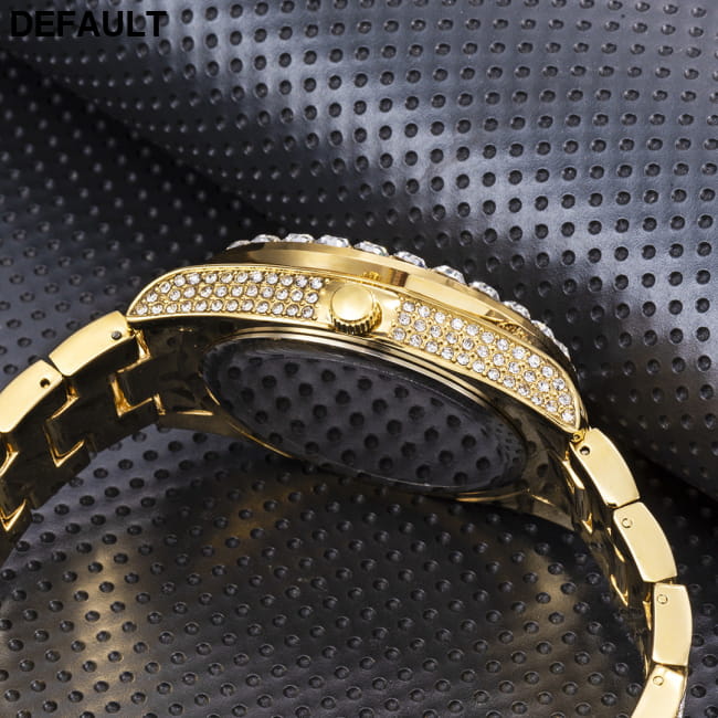 Fashionable Large Dial Full Diamond Watch Women Watches