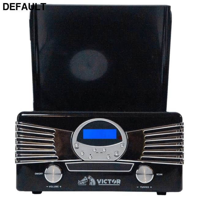 Victor Diner 7-in-1 Turntable Music Center Home Theater Systems Stereo