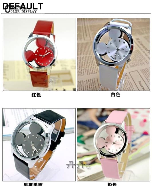 Feminino Mickey Watch Women Watches