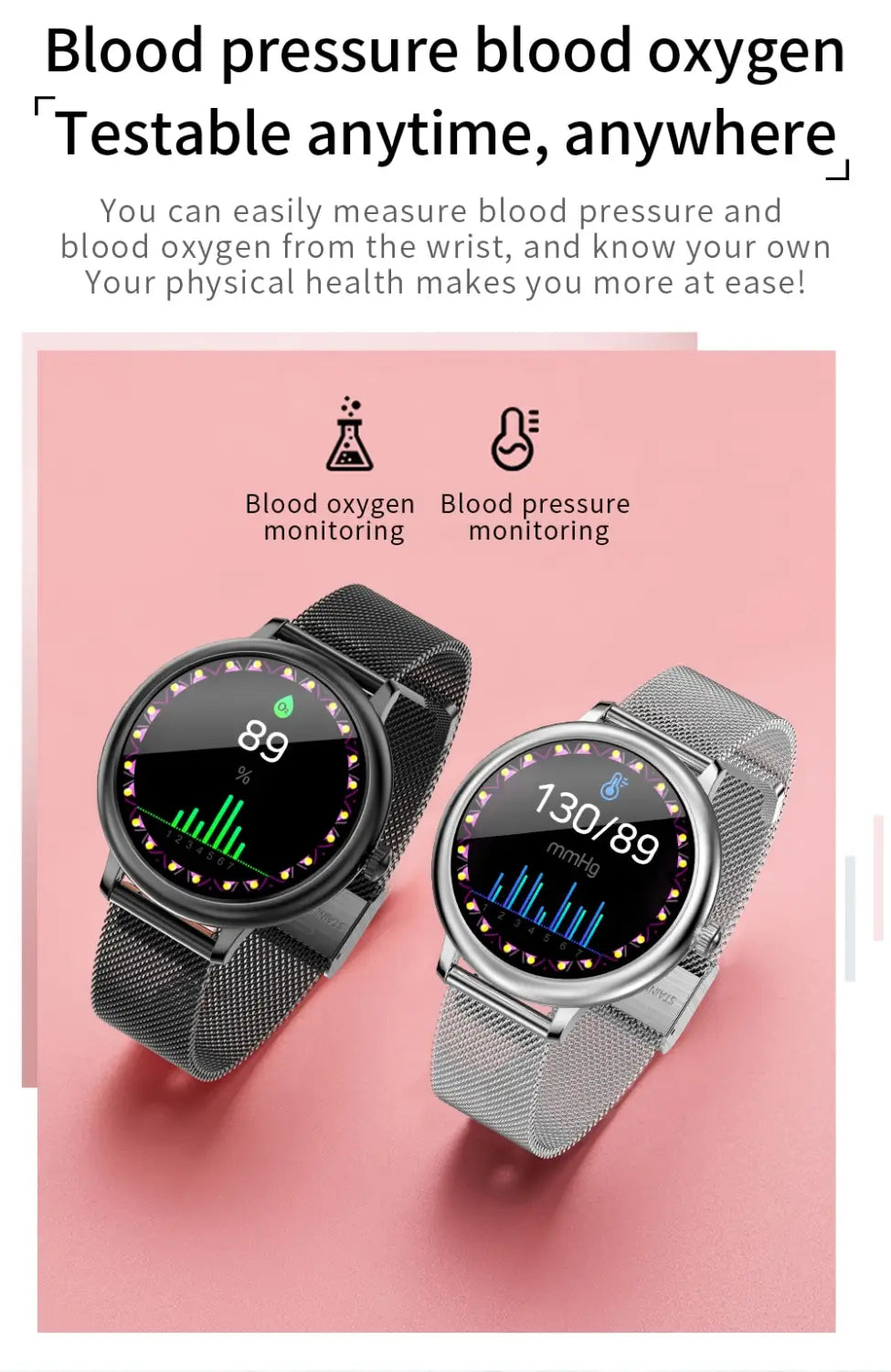 2020 SANLEPUS Stylish Women’s Smart Watch Luxury Waterproof Wristwatch Stainless Steel Casual Girls Smartwatch