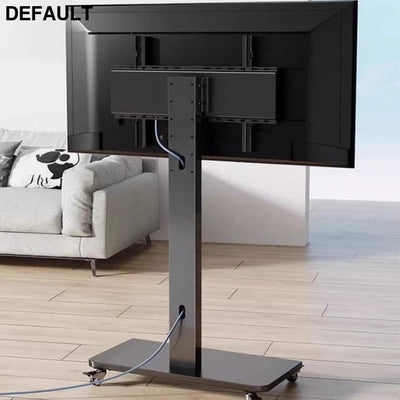 Floor TV Stand with Power Outlet Universal for 26-65 inch TVs up to 110 lbs Height Adjustable Swivel Home Stands Best