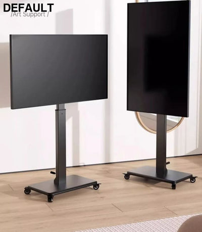 Floor TV Stand with Power Outlet Universal for 26-65 inch TVs up to 110 lbs Height Adjustable Swivel Home Stands Best