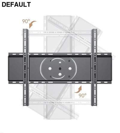 Floor TV Stand with Power Outlet Universal for 26-65 inch TVs up to 110 lbs Height Adjustable Swivel Home Stands Best