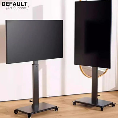 Floor TV Stand with Power Outlet Universal for 26-65 inch TVs up to 110 lbs Height Adjustable Swivel Home Stands Best