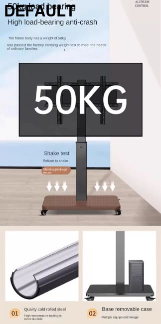 Floor TV Stand with Power Outlet Universal for 26-65 inch TVs up to 110 lbs Height Adjustable Swivel Home Stands Best