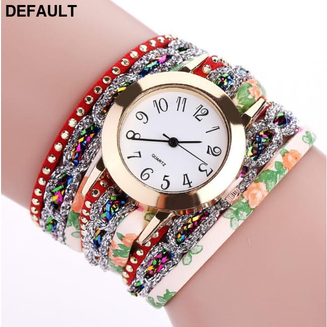 Floral Gemstone Watch: Best Luxury Picks Red Women Watches Jewelry