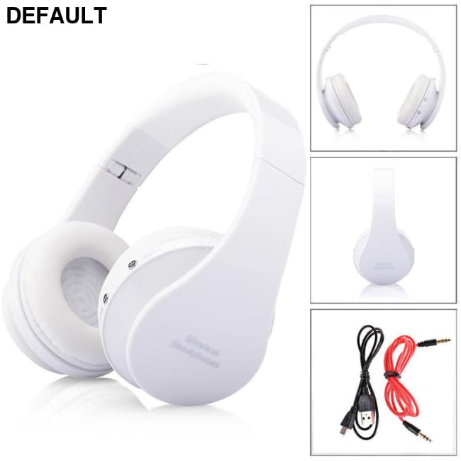 Foldable Wireless Bluetooth Stereo Headset Handsfree Headphones Mic Headsets