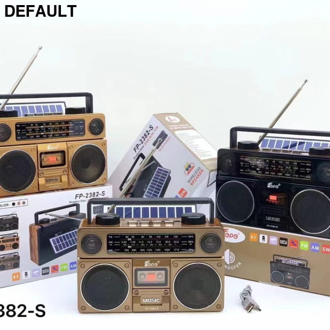 FP-2382-S Bluetooth Speaker Portable Outdoor Retro Audio Speakers Electronics