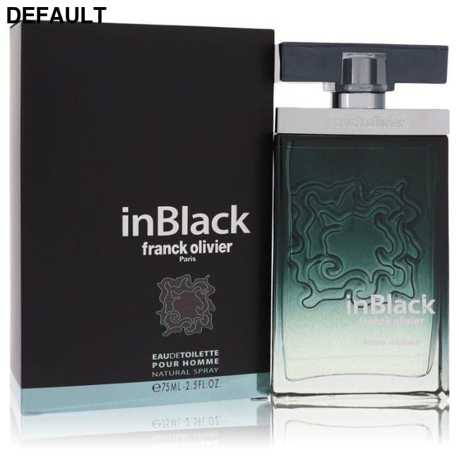 Franck Olivier In Black by Eau De Toilette Spray 2.5 oz / Men Cologne Best Selling Products Eaux