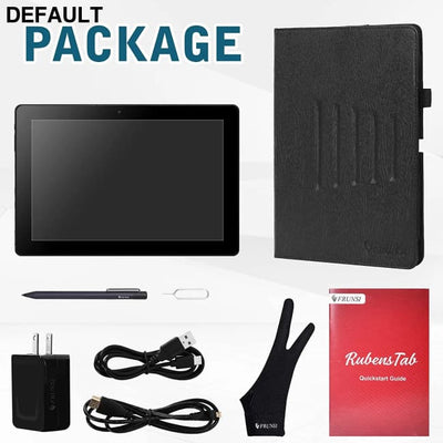 Frunsi Standalone Drawing Tablet Pad with Screen No Computer PC Needed Android 13 10 Inch IPS HD Monitor Display WIFI