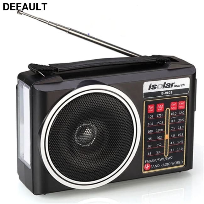 Full Band Radio FM AM Medium Wave Broadcast LED Lighting Portable Radios Best Selling Products