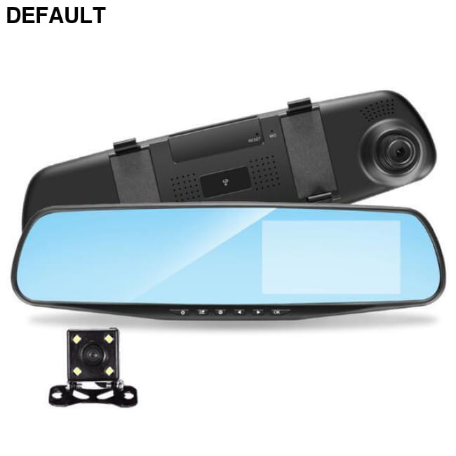 Full HD 1080P Car Dvr Camera Auto 4.3 Inch Rearview Mirror Black / With 16G TF Card Cameras Electronics