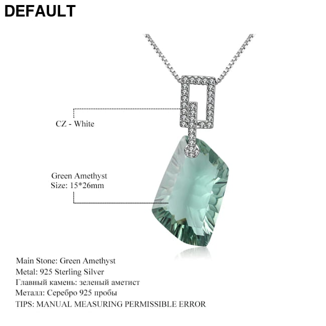 GEM’S BEAUTY jewelry set for women 925 sterling silver Fine Necklace Sets Necklaces