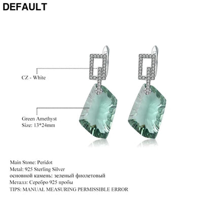 GEM’S BEAUTY jewelry set for women 925 sterling silver Fine woman Elegant original Sterling Silver Necklace Sets