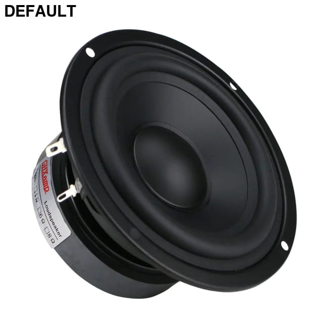 GHXAMP 4.5 Inch 115mm Hifi Mid-Bass Speaker 80W Medium One Color / Size Car Speakers