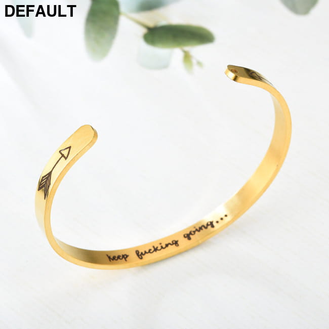 Gold Color Charms Bracelet Femme Stainless Steel Women arrow Bracelets Best Selling Products