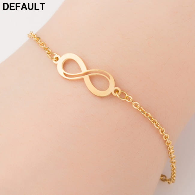 Gold Color Charms Bracelet Femme Stainless Steel Women Bowknot Bracelets Best Selling Products