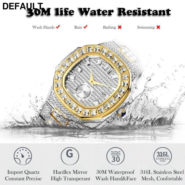 Gold Men’s Watches: Luxury Style Men Quartz Watches Best Selling Products