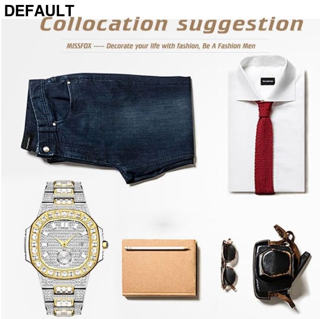 Gold Men’s Watches: Luxury Style Men Quartz Watches Best Selling Products