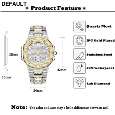 Gold Men’s Watches: Luxury Style Men Quartz Watches Best Selling Products