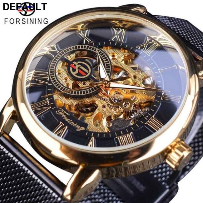 Golden Mesh Watch GMT1040-8 Men Quartz Watches Best Selling Products