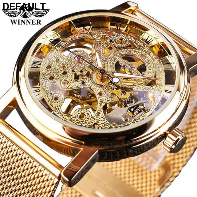 Golden Mesh Watch GMT1111-2Small Men Quartz Watches Best Selling Products