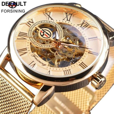 Golden Mesh Watch Men Quartz Watches Best Selling Products