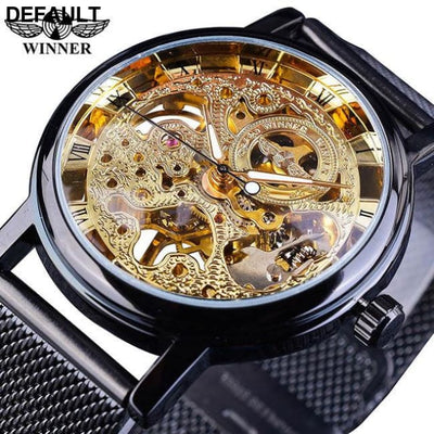 Golden Mesh Watch Men Quartz Watches Best Selling Products