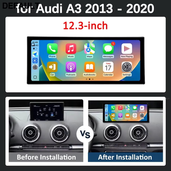 GPS Car Radio for Audi A3 2013 - 2020 Audio Multimedia DVD Players - Motor Vehicle A/V & In-Dash Systems