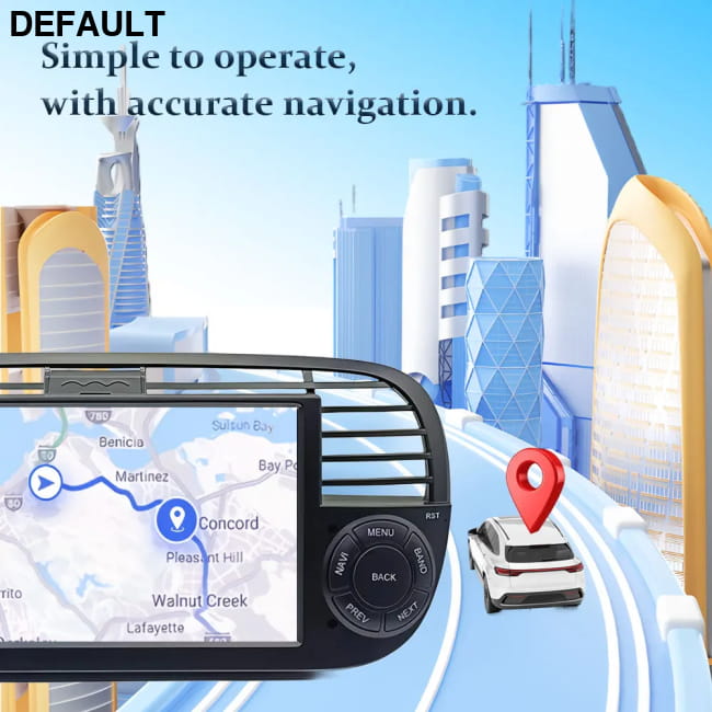 GPS Navigation 7 inch 4G Wifi Car Radio Android 16 for Audi DVD Players Motor Vehicle A/V & In-Dash Systems