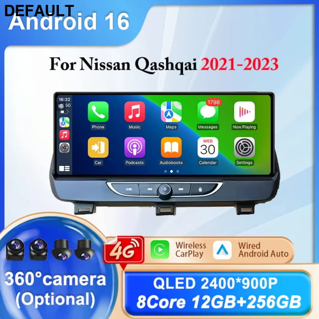GPS Navigation Multimedia Video Player for Nissan Qashqai Car DVD Players Systems