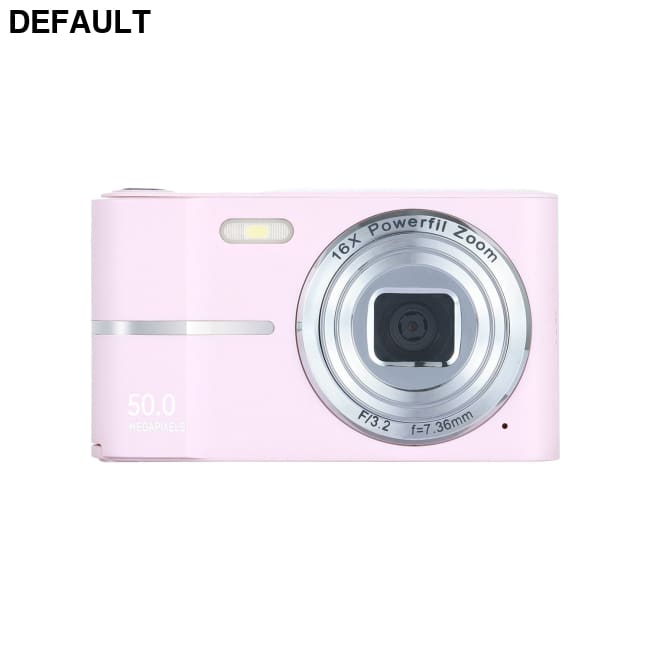 HD 4K Pixel Digital Camera Student Mini Shooting Pink / Without Memory Card Cameras Best Selling Products