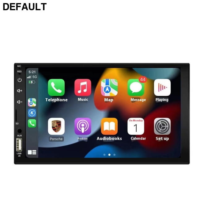 HD Vehicle-mounted MP5 Player Supports Wireless Wired 7023C Car DVD GPS Players Motor Vehicle Video Monitor Mounts