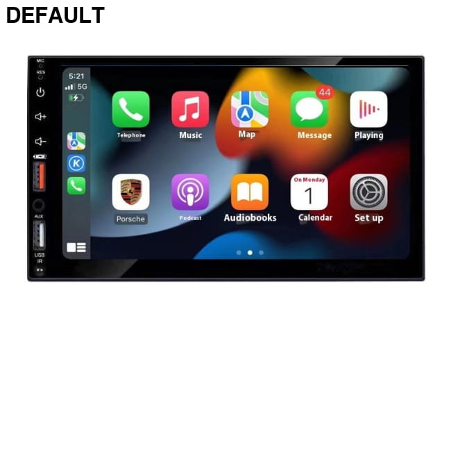 HD Vehicle-mounted MP5 Player Supports Wireless Wired 7049C Car DVD GPS Players Motor Vehicle Video Monitor Mounts