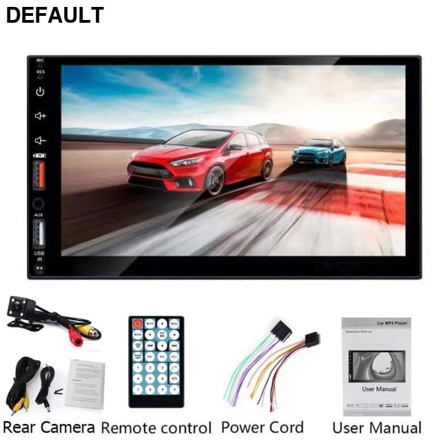HD Vehicle-mounted MP5 Player Supports Wireless Wired Car DVD GPS Players Motor Vehicle Video Monitor Mounts