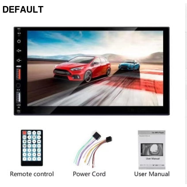 HD Vehicle-mounted MP5 Player Supports Wireless Wired Car DVD GPS Players Motor Vehicle Video Monitor Mounts
