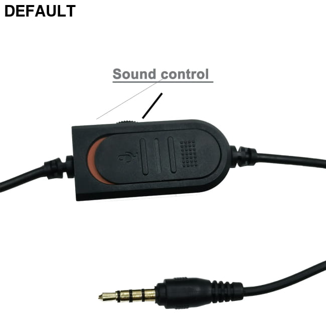Headphones 3.5mm Wired Gaming Headset Earphones Music Blue / CHINA Headsets