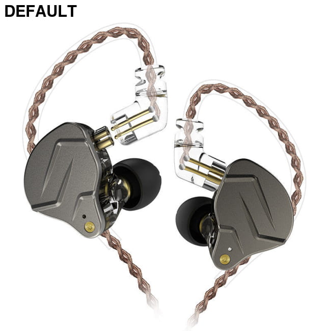Heavy Bass Metal Wired In-Ear Music Headphones Night sky gray / Standard Earbuds