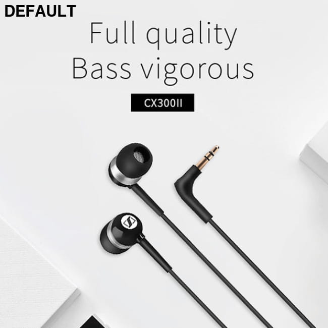 Heavy Bass Popular In-ear Wired Universal Headset Black Earbuds Earbud & Headphone Carrying Cases