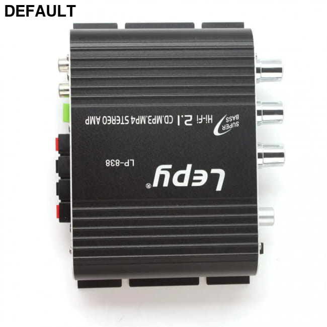 Hi-Fi 2.1 LP-838 Power Car Amplifier for Motorbike Home MP3 Amplifiers Motor Vehicle