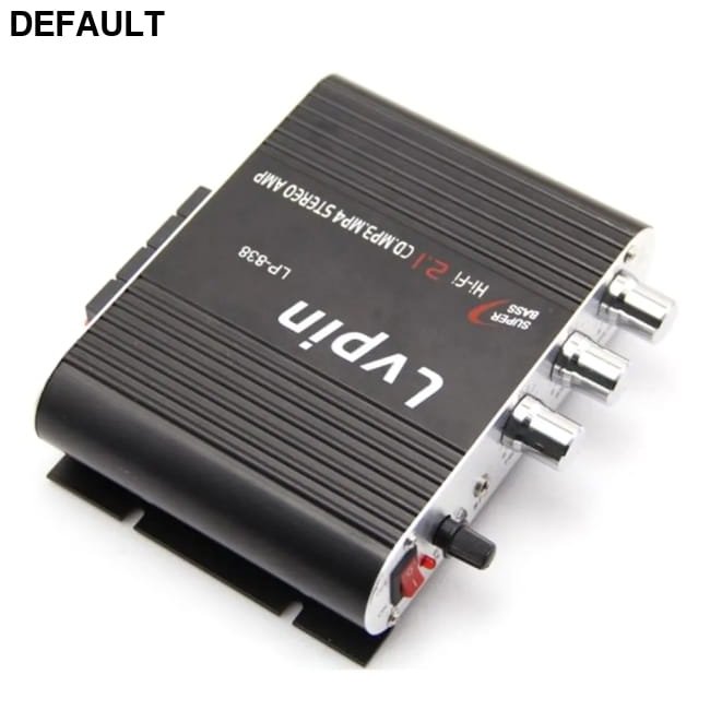 Hi-Fi 2.1 LP-838 Power Car Amplifier for Motorbike Home MP3 black / CHINA Amplifiers Motor Vehicle