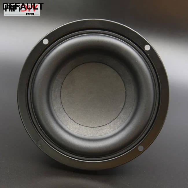 HI-FI DIY AUDIO 4.5 inch 60W Round Woofer Speaker High power BASS Home Theater 2.1 Subwoofer Unit 2 Crossover